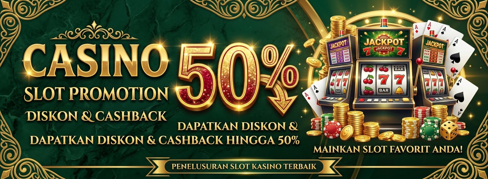 Promo Cashback Akhir Tahun 50%